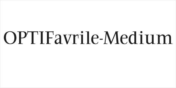 OPTIFavrile-Medium Logo