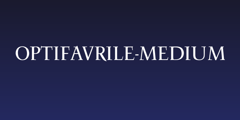 OPTIFavrile-Medium Social Header
