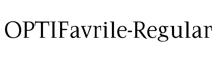 OPTIFavrile-Regular 