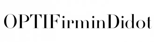 OPTIFirminDidot  font caratteri gratis
