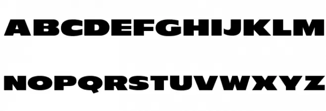 OPTIFlare Шрифта ВЕРХНИЙ
