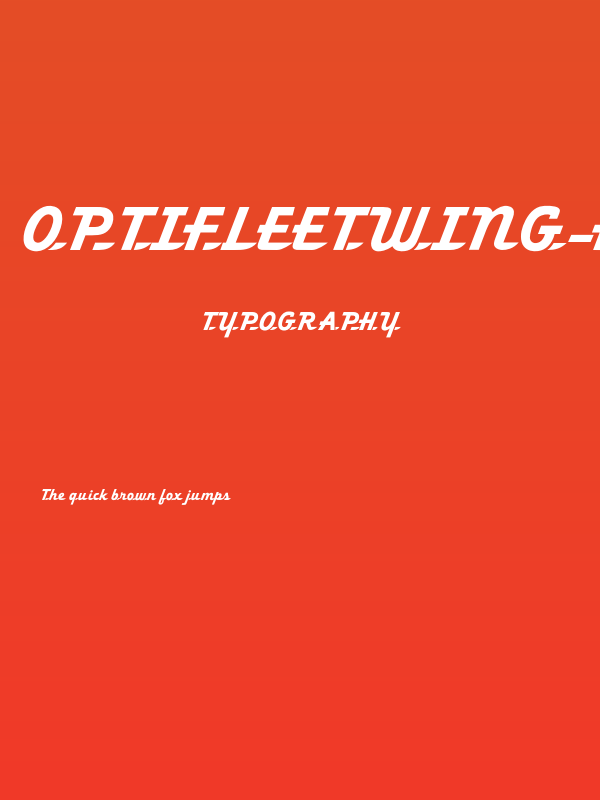 OPTIFleetWing-FortyFour Poster