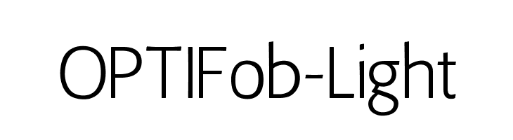 OPTIFob-Light  免费字体下载