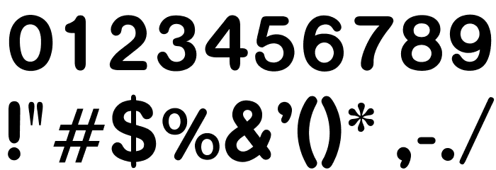 OPTIFormula-One Font OTHER CHARS