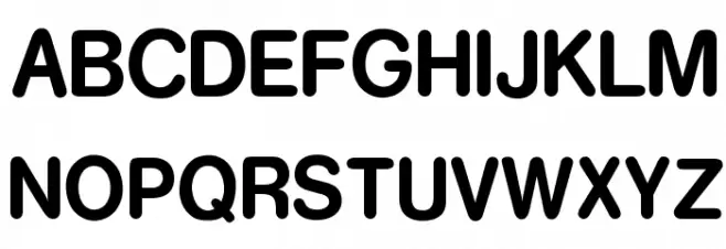OPTIFormula-One Schriftart Groß