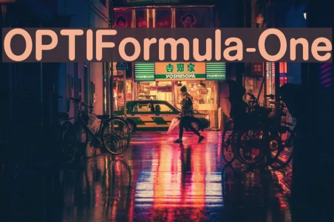 OPTIFormula-One Example 3