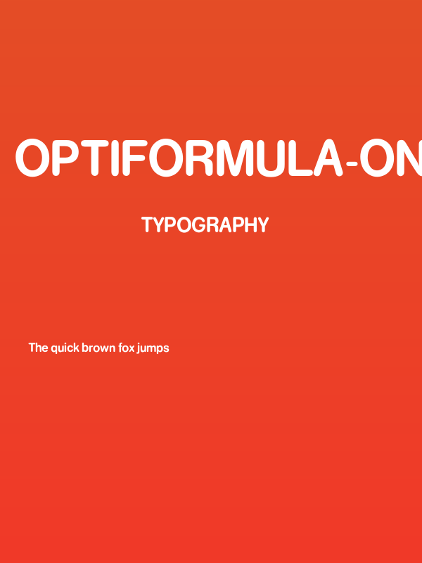 OPTIFormula-One Poster