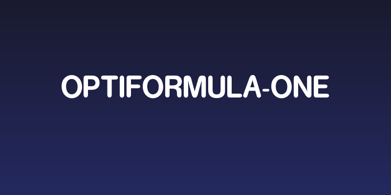 OPTIFormula-One Social Header