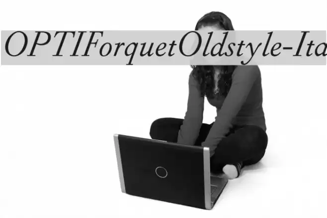 OPTIForquetOldstyle-Ita Font examples