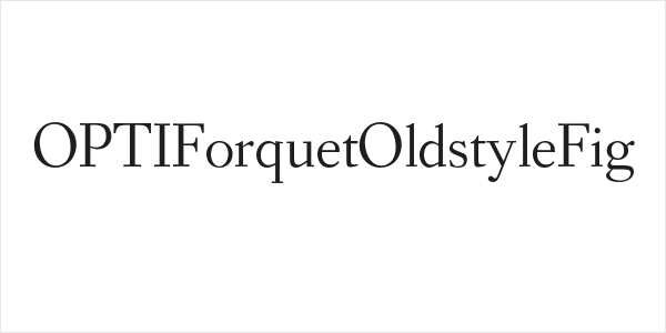 OPTIForquetOldstyleFig Logo