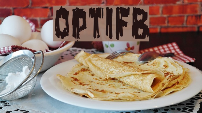 OPTIFrankensteinsBride Font examples