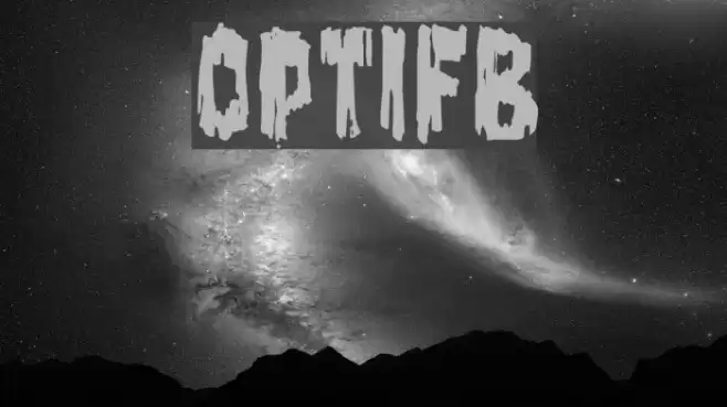 OPTIFrankensteinsBride Font examples