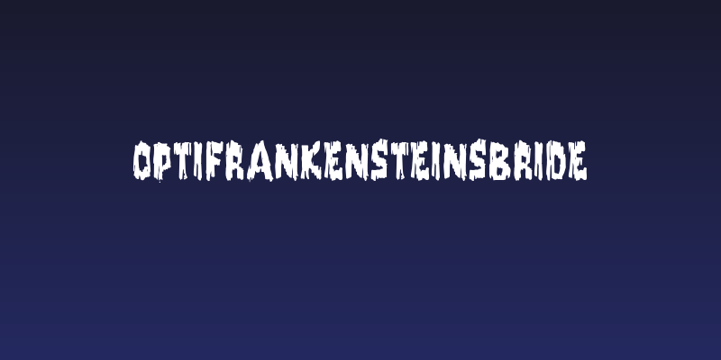OPTIFrankensteinsBride Social Header