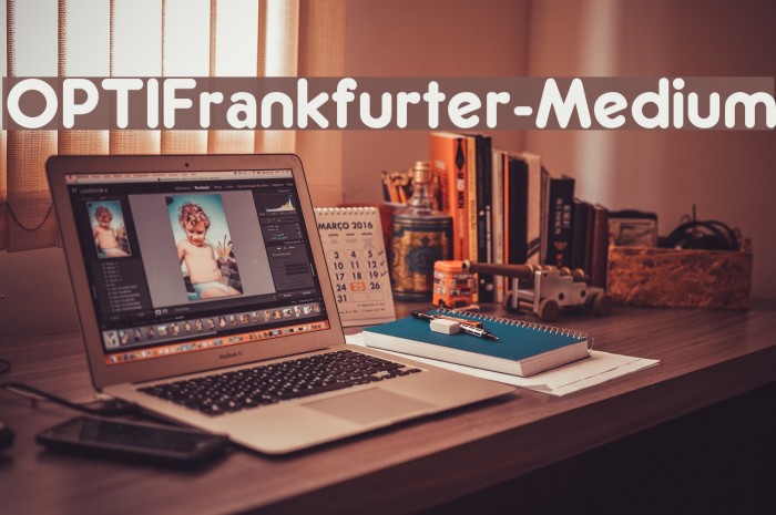 OPTIFrankfurter-Medium Font examples