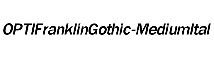download franklin gothic urw font