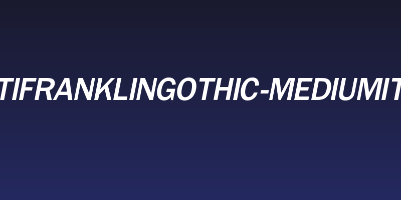 OPTIFranklinGothic-MediumItal Social Header