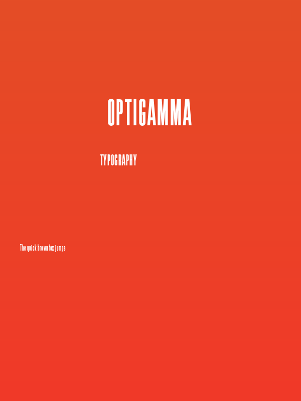 OPTIGamma Poster