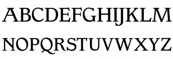 OPTIGargoyle-NormalSupplem Font Litere mari