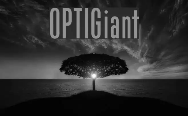 OPTIGiant フォント examples