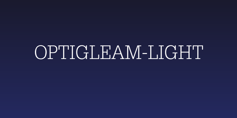 OPTIGleam-Light Social Header