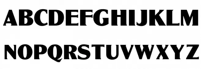 OPTIGlobeGothic-Bold Шрифта ВЕРХНИЙ