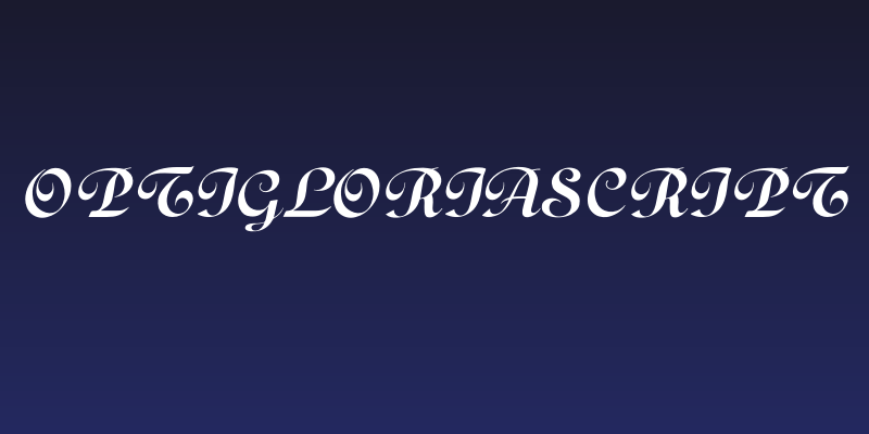 OPTIGloriaScript Social Header