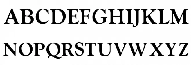 OPTIGoudy-BoldAgency Schriftart Groß