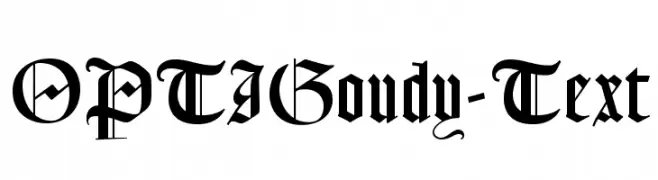 OPTIGoudy-Text  baixar fontes gratis