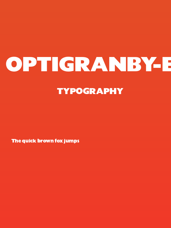 OPTIGranby-ElephantAgency Poster