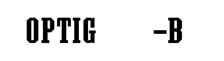 OPTIGrecian-Bold Fonte
