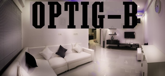 OPTIGrecian-Bold Fonte examples