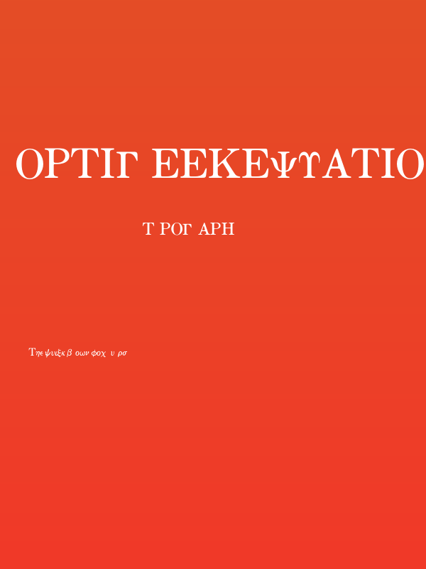 OPTIGreekEquation Poster