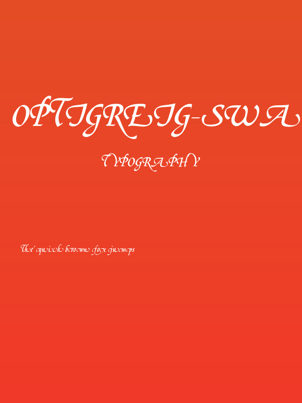 OPTIGreig-SwashSupplement Poster