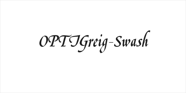 OPTIGreig-Swash Logo