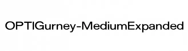 OPTIGurney-MediumExpanded  baixar fontes gratis