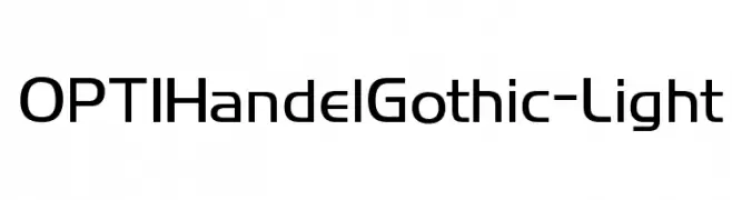 OPTIHandelGothic-Light  नि: शुल्क फ़ॉन्ट्स डाउनलोड