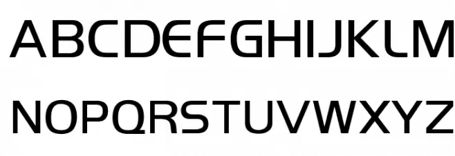 OPTIHandelGothic-Light 字体 大写