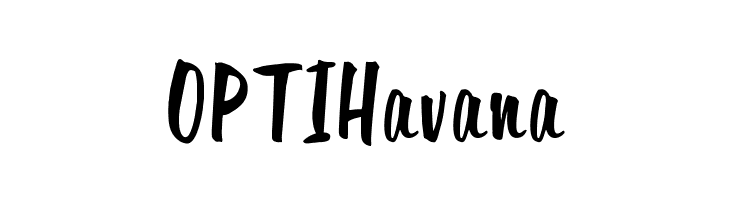 OPTIHavana Font