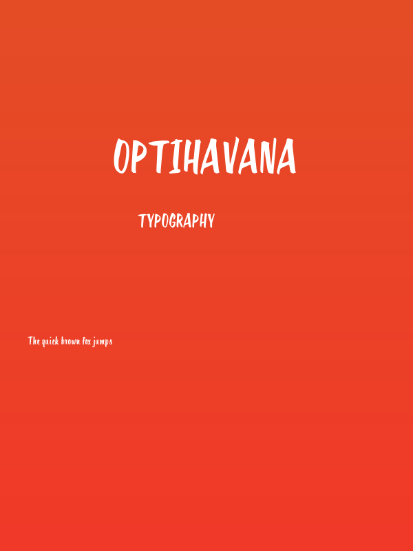 OPTIHavana Poster