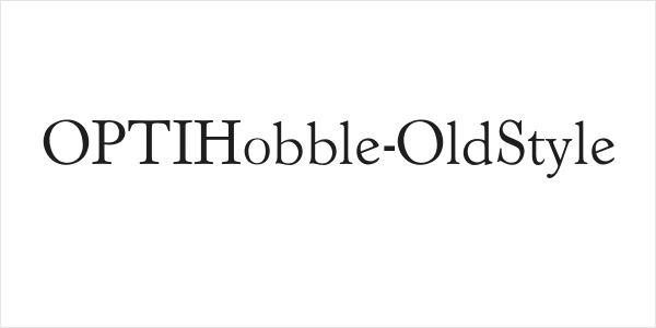 OPTIHobble-OldStyle Logo
