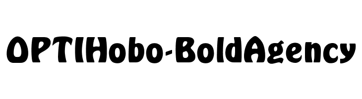 OPTIHobo-BoldAgency  baixar fontes gratis