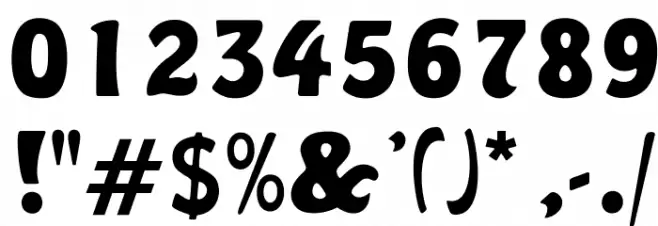 OPTIHobo-BoldAgency Font OTHER CHARS