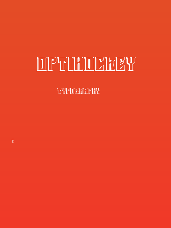 OPTIHockey Poster