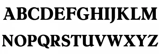 OPTIHollandseBoldAgency Schriftart Groß
