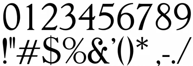 OPTIHollandseLight-Agency Font OTHER CHARS