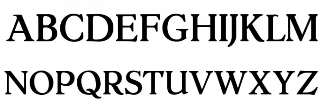 OPTIHollandseMediumAgency Schriftart Groß