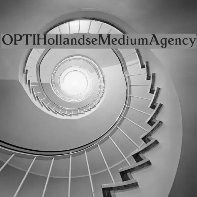 OPTIHollandseMediumAgency Schriftart examples