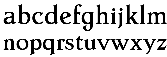 OPTIHollandseMediumAgency Font LOWERCASE