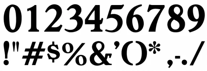 OPTIHollandseSemiBoldAg Font OTHER CHARS