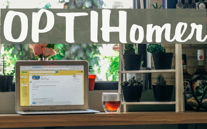 OPTIHomer Font examples